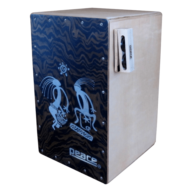 Jingle block per cajon con adesivo
