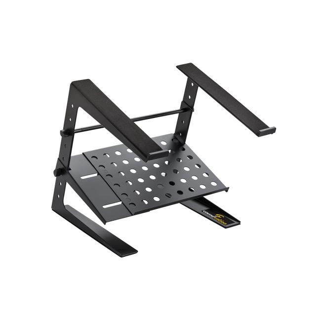 Supporto Laptop da Tavolo con altezza - larghezza regolabili e mensola intermedia addizionale