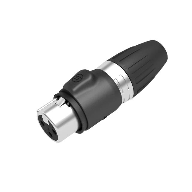 Waterproof DMX connector (XLR 3P F)