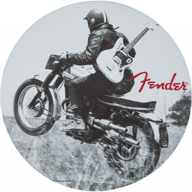 Set sottobicchieri  Fender™ Vintage Ads 4-Pk Coaster Set, Black and White