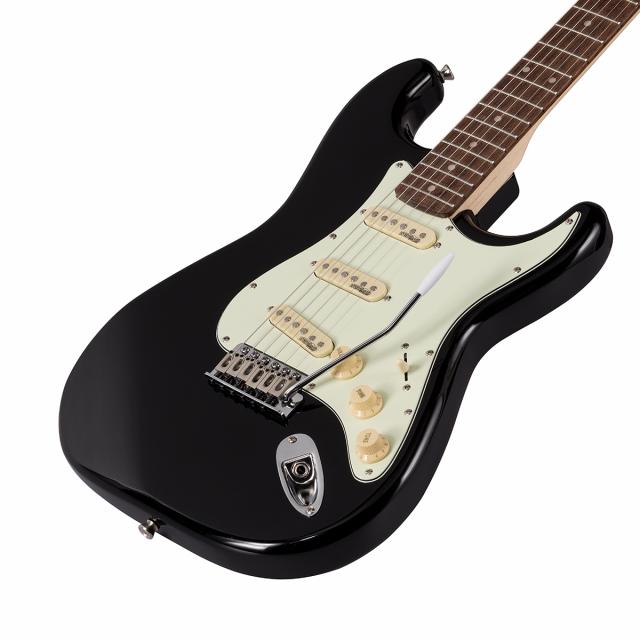 Chitarra elettrica double cutaway con 3 single coil e meccaniche vintage (equipaggiata Wilkinson)