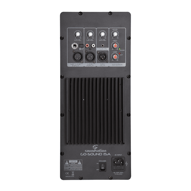 880 Watt 15” Polypropylene Active Speaker 