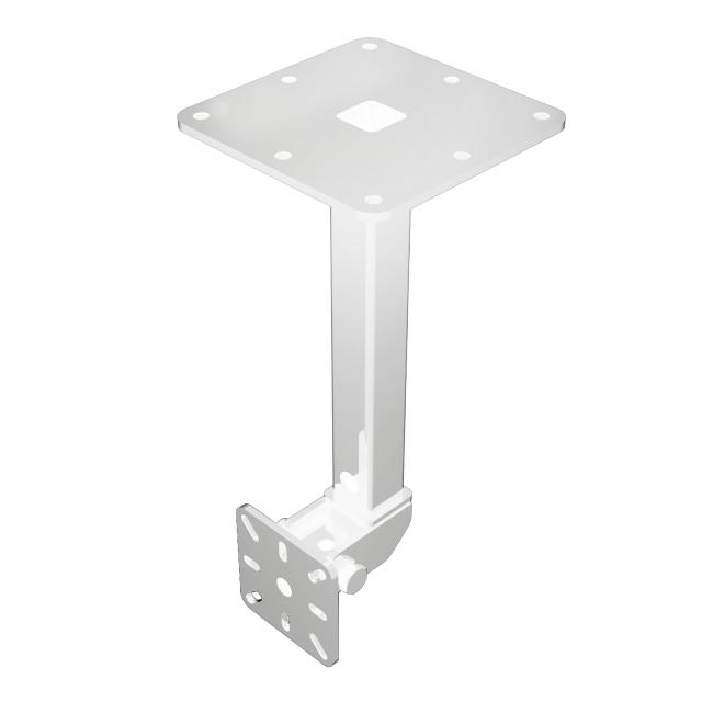 T80 steel ceiling mount for Venu V2, ArcM, Cyclone series, 350mm long, white