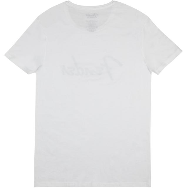 Fender® Spaghetti Logo Men's Tee White XL
