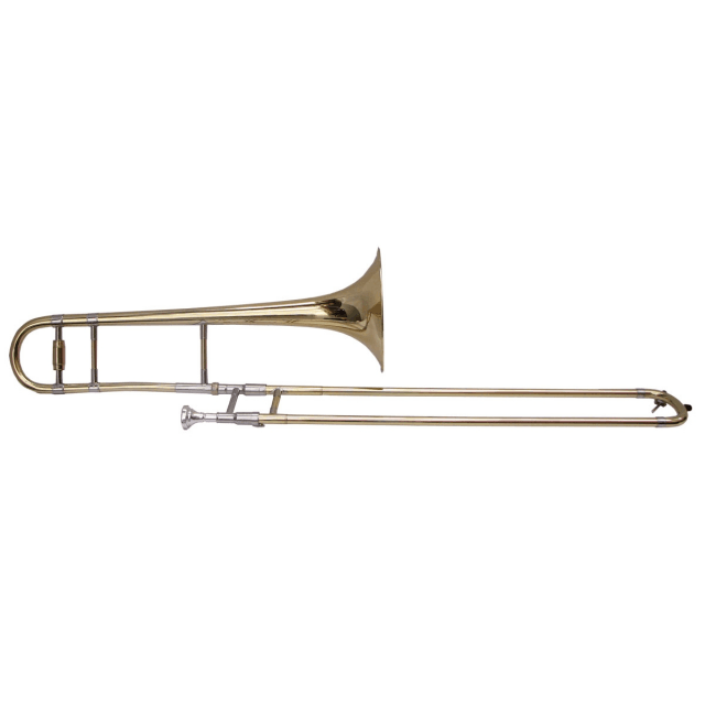 Trombone in Sib con finitura laccata oro