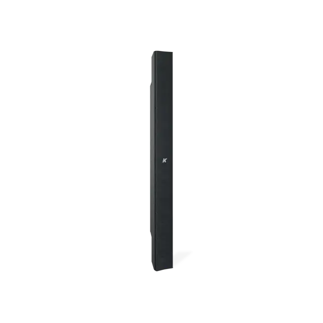 Diffusore Line Array Passivo con Copertura e Impedenza Selezionabili da 12x3.15" (colore Nero)