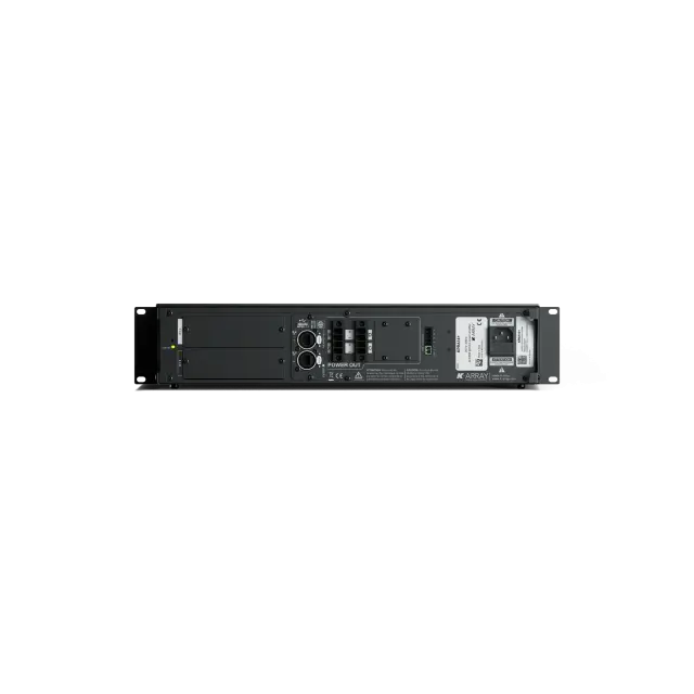 2U Rack Expandable Amplified Matrix, 8x8 Dante CH with IEB Pro, 4x600W @ 2 Ohm