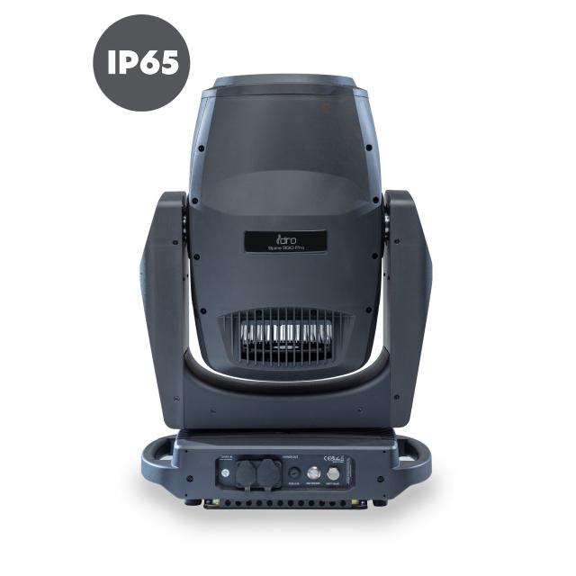 Set da 2 teste mobili Beam&wash IP66 con flight case