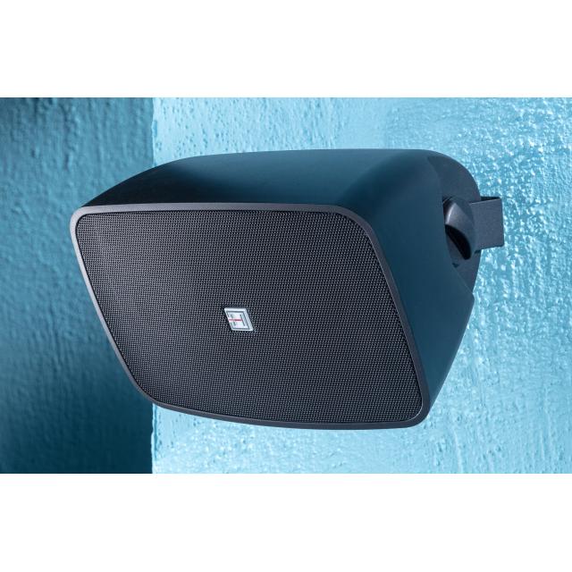 Coppia di Diffusori 5.25" Passivi 2-Vie a Parete da Esterno, Nero