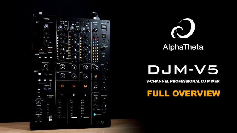 DJM-V5 Professional 3-Channel DJ Mixer | Full Overview