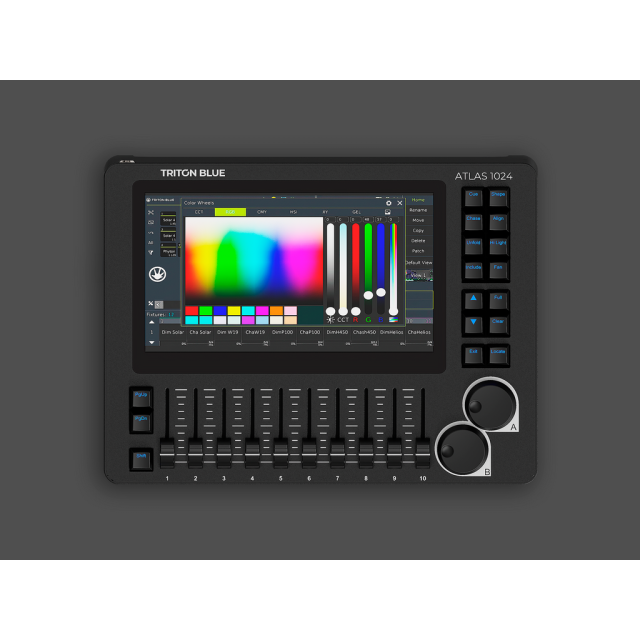 CONSOLE DMX TRITON BLUE ATLAS 1024