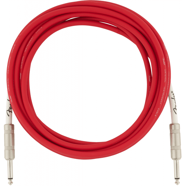 Original Series Instrument Cable, 15', Fiesta Red