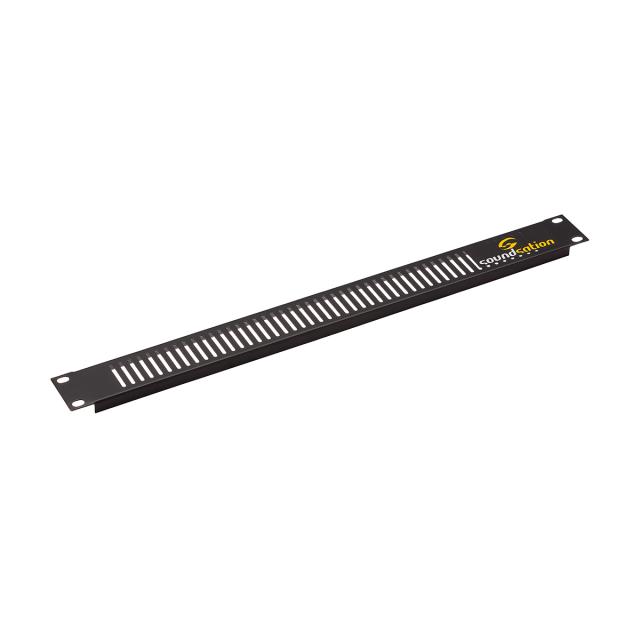 1 Unit - 19" Rack Panel with ventilation slots