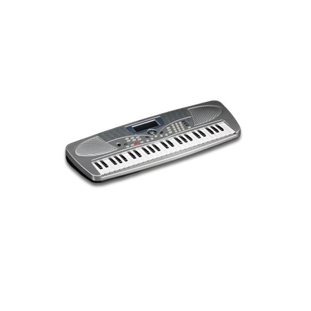 Electronic keyboard with 49 mini size keys