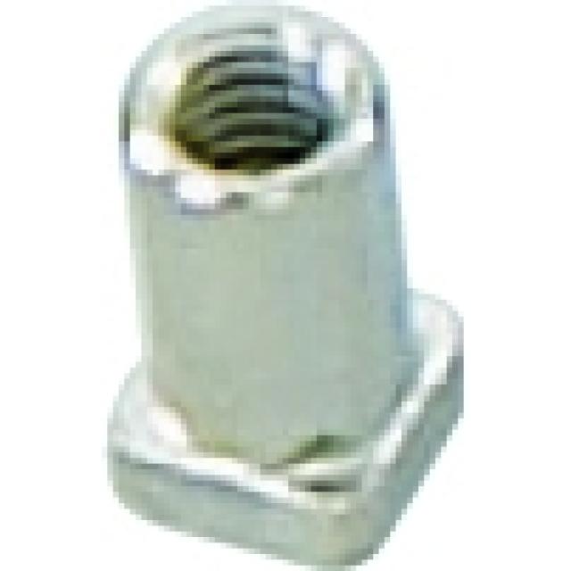 Steel lug nut