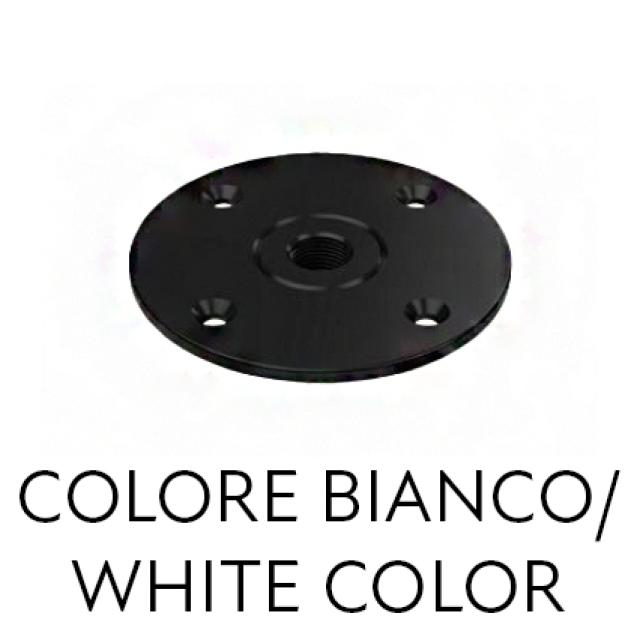 Top Hat M20 "heavy duty" 4-holes (white)