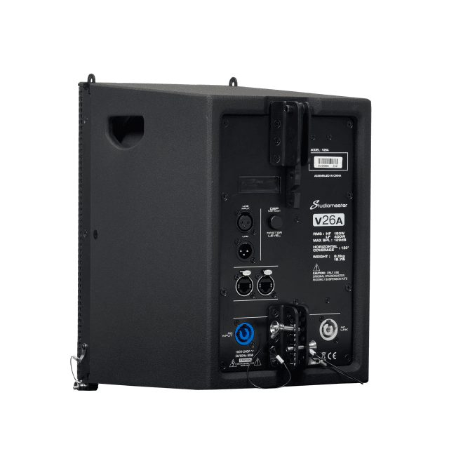 Compact Coaxial Active Array with 2x 6.5” MF and 8x 1” HF Drivers