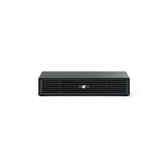 Amplificatore 1U Half Rack Classe D, 4x50W @ 4 Ohm, DSP Integrato, 2x2 Canali Dante Abilitati