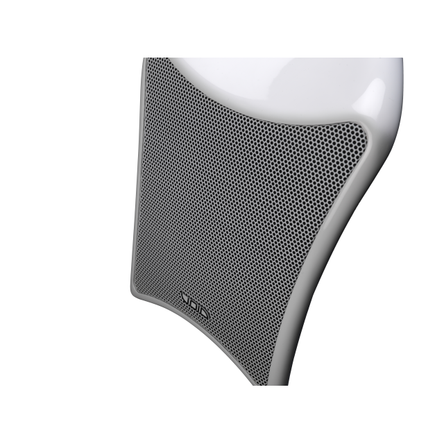 8” two-way passive speaker with coaxial waveguide and fiberglass cabinet (white)