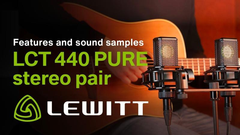 LCT 440 PURE Stereo Pair - Product features and Sound Samples by LEWITT