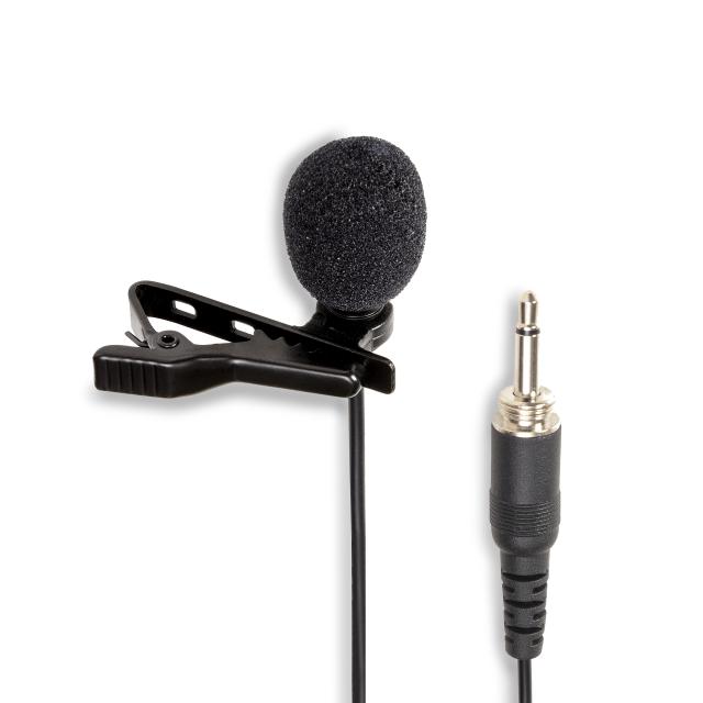Cardioid Lavalier Microphone with Electret Capsule (TS Mini-Jack Connector with Thread)