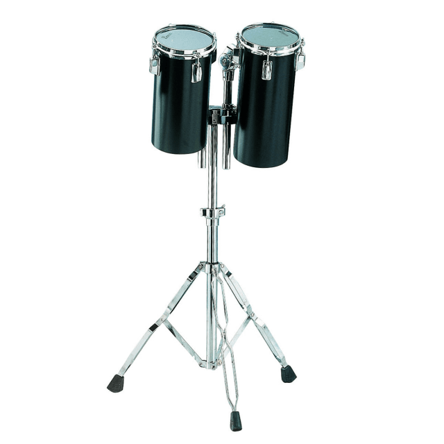 Black Aluminum double octoban with stand