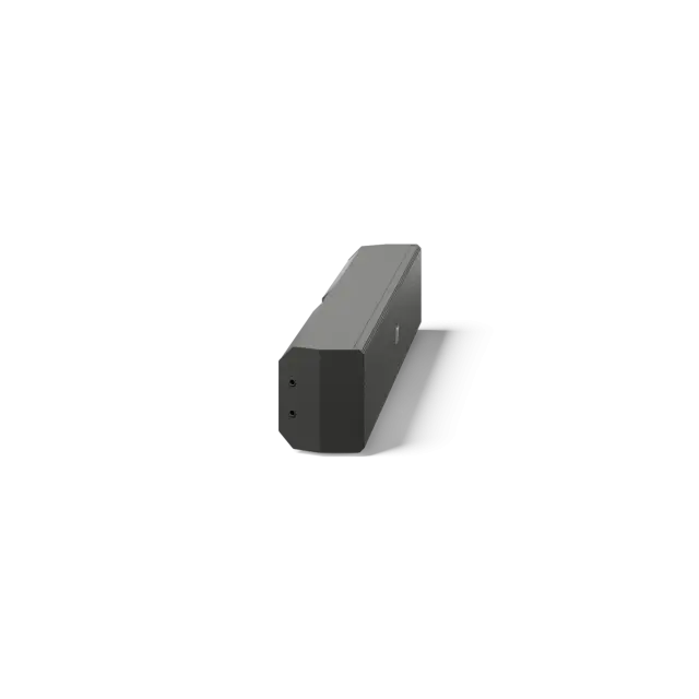 4x4" Ultra-slim Passive Subwoofer with Selectable Impedance (black color)