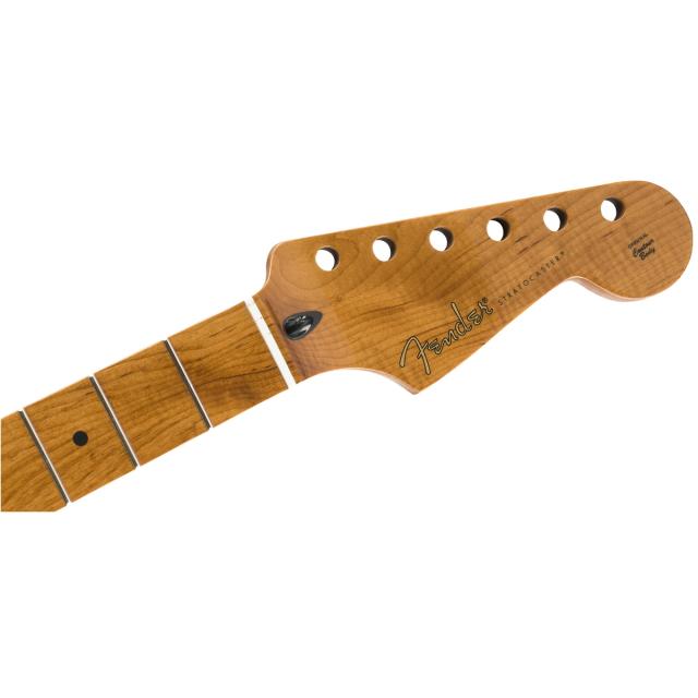 Roasted Maple Stratocaster Neck, 21 Narrow Tall Frets, 9.5", Maple, C Shape
