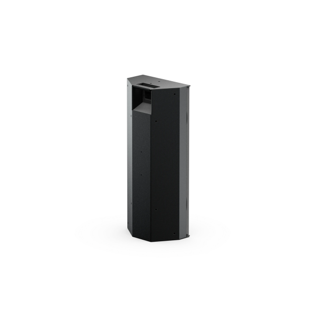 Speaker Passivo Full Range con 2 Woofer da 12" + Driver da 1.4", 650W (Nero)