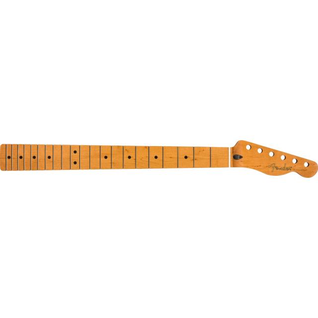 Manico Telecaster in Roasted Maple, 21 tasti alti stretti, 9,5 ", acero, forma a C.