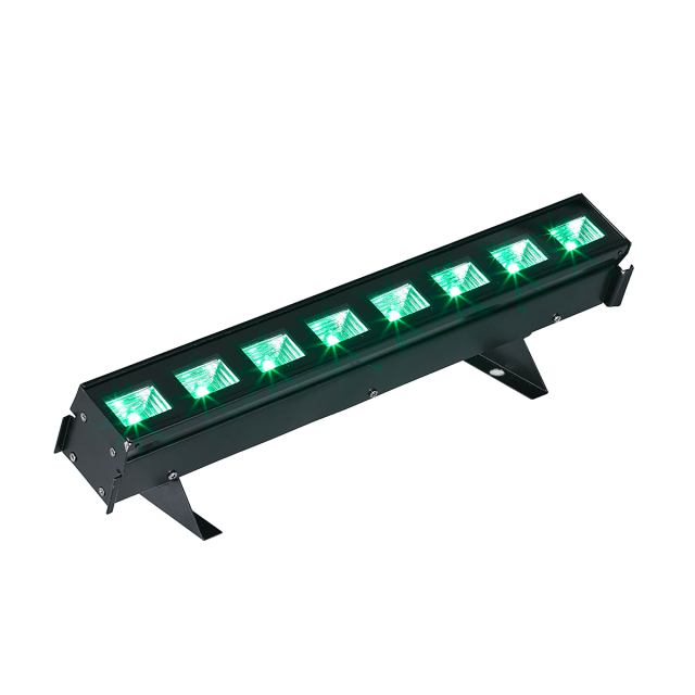 8pcs 3W RGB 3IN1 Mini LED Bar