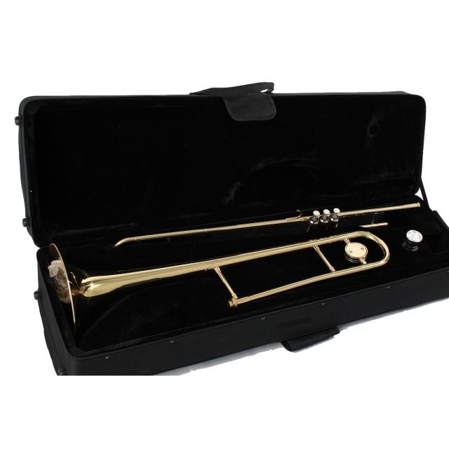 Trombone in Sib con finitura laccata oro