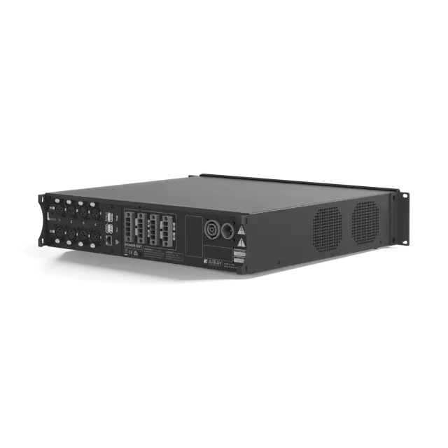 8-Channel Power Amplifier, 2500W @ 4Ω per Channel,  DSP and osKar System