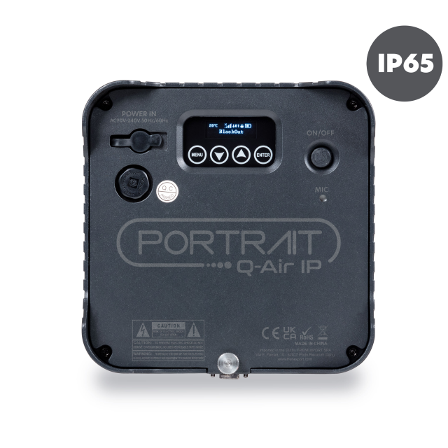 Faro a batteria IP65 9x12W