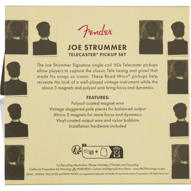 Joe Strummer Signature Telecaster® Pickup Set