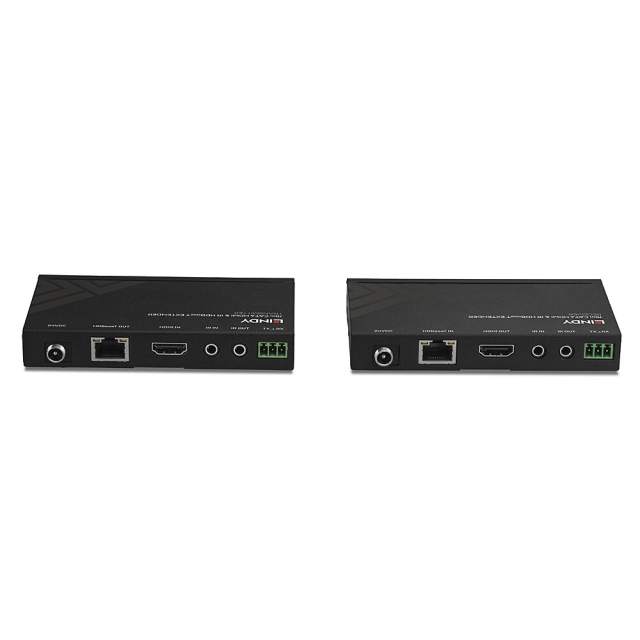 HDBaseT Cat.6 HDMI 4K30 Extender with IR and RS-232, PoC, 70 m