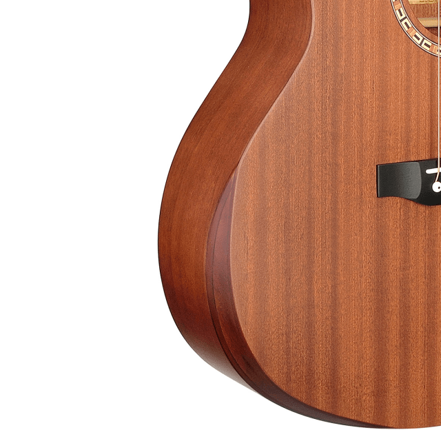 Armrest Grand Auditorium acoustic guitar w/preamp