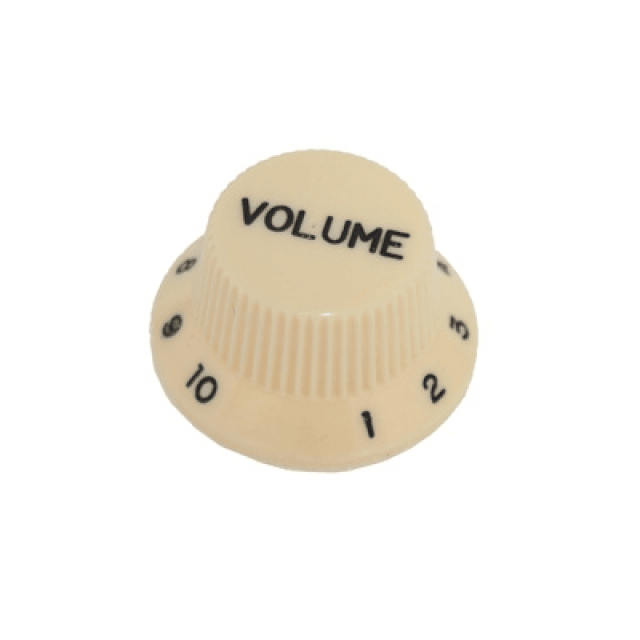 Volume Knob for Strato Guitar (Cream)