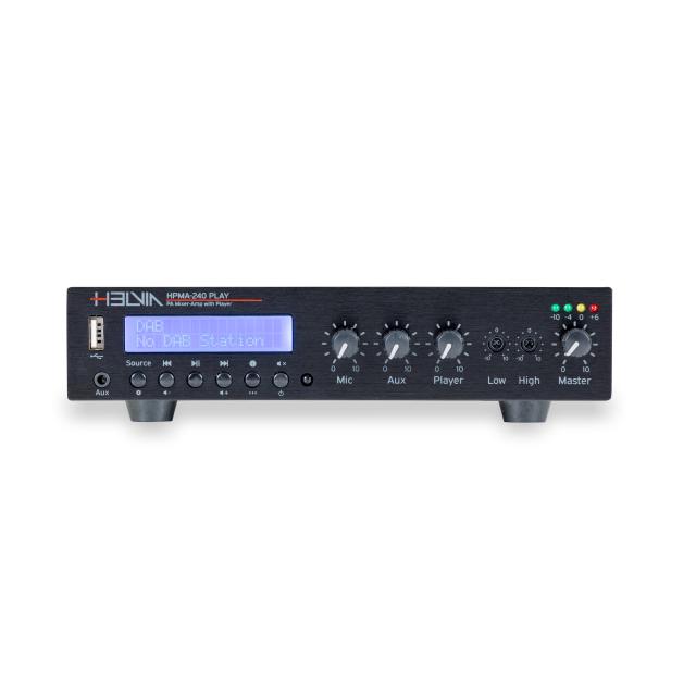 Mixer-Amplificatore Compatto in Classe-D da 240W a 1 Zona con Lettore DAB+, FM, USB, BT