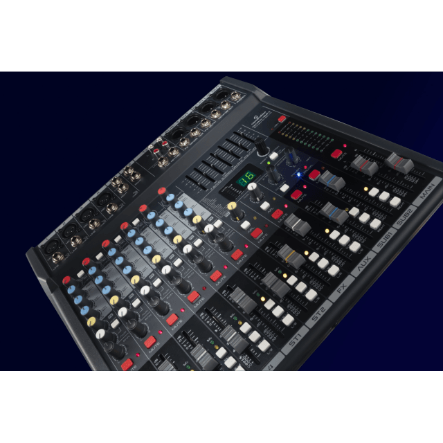 8-Channel High Quality Mixer with 24-bit Digital Multi-Effect