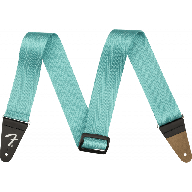 Tracolla Fender Am Pro Seat Belt da 2", Miami Blue
