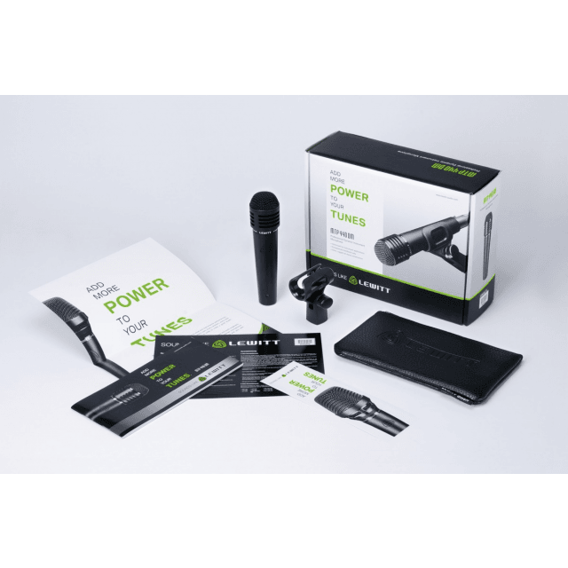 Dynamic performance microphone