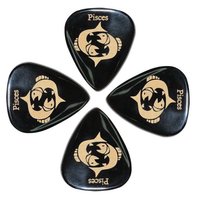 Zodiac Tones "Pisces" 4 Guitar Picks