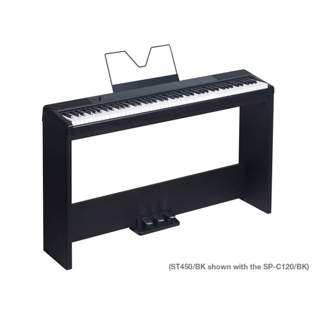 Wooden Stand for SP-C120/SP-A500 Digital Piano with Control Pedals