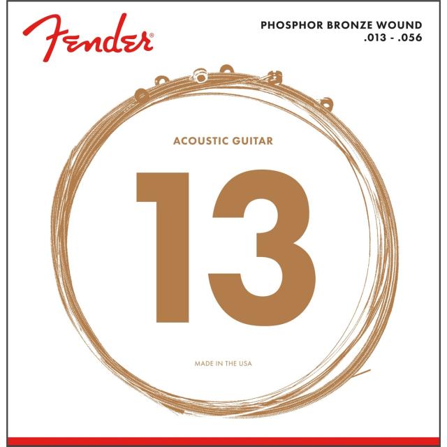 Phosphor Bronze Acoustic Guitar Strings Set Ball End 60M .013-.056 Gauges