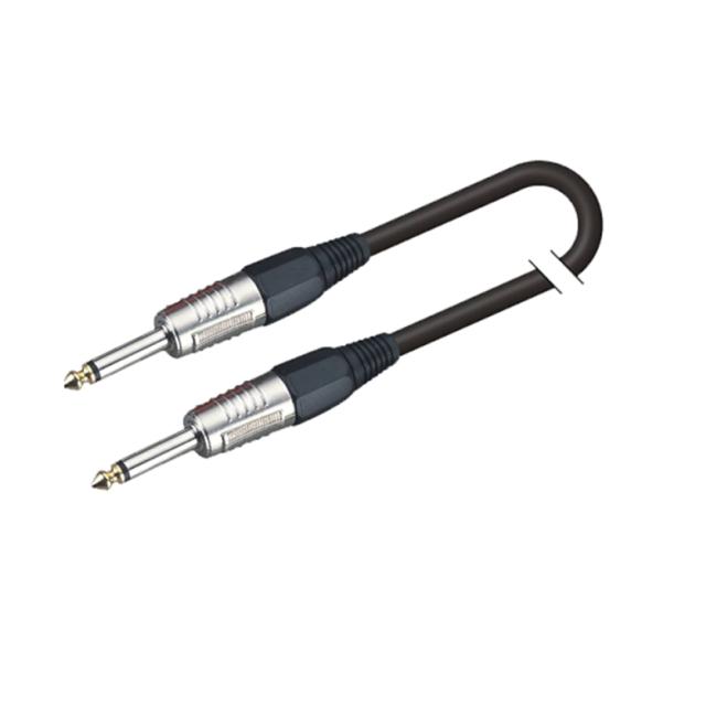 Unbalanced instrument cable 6.3mm Jack MONO - 6.3mm Jack MONO / 9mt