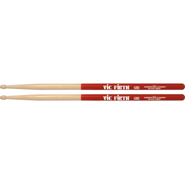 Wood Tip American Classic® Vic Grip Hickory Drumsticks