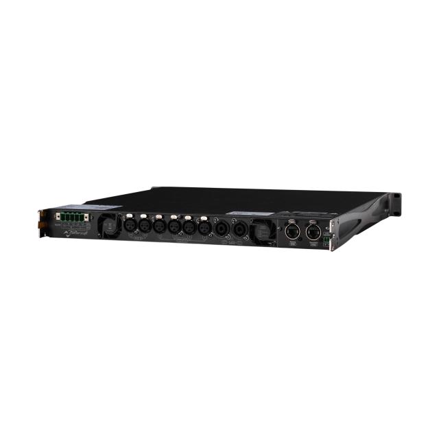 4-channel amplifier, 5200 W @ 2 Ω, built-in DSP