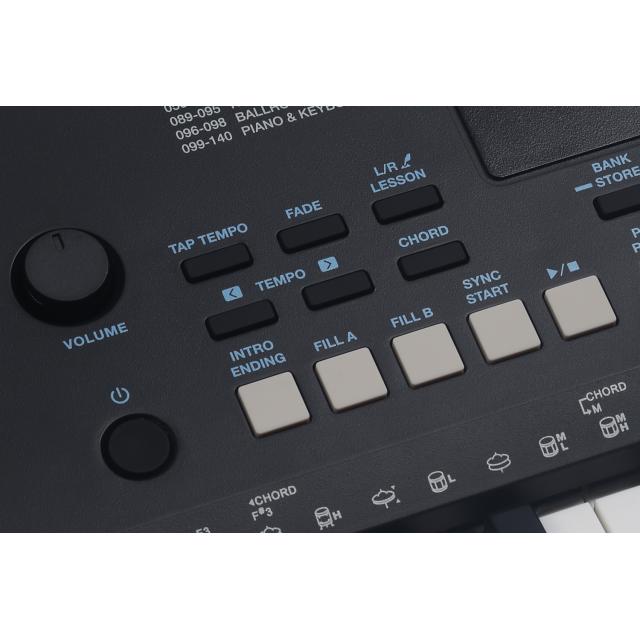 61-keys "Touch Response" entry level keyboard.