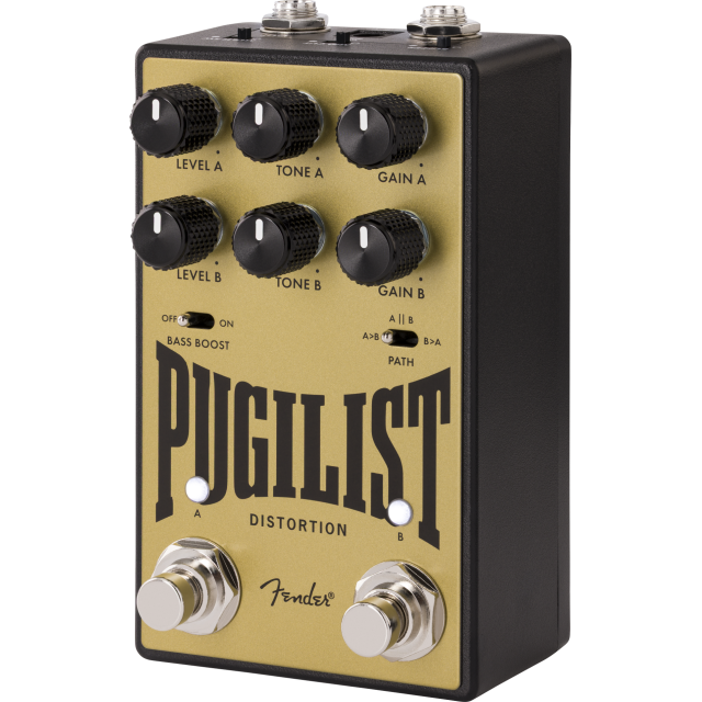 Fender Pugilist Distortion V2 - Pedale Effetto Distorsione per Chitarra, 0234534050